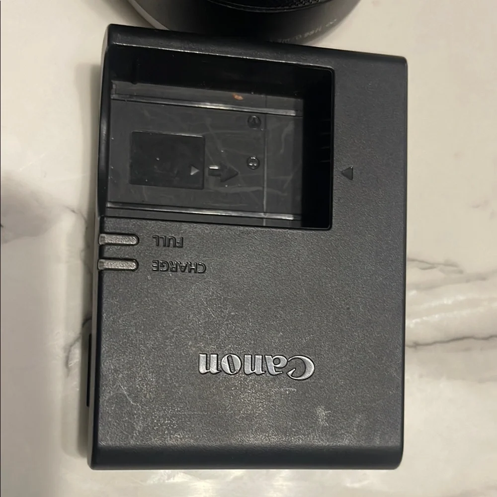 Canon Black Digital Camera with RF Lens
